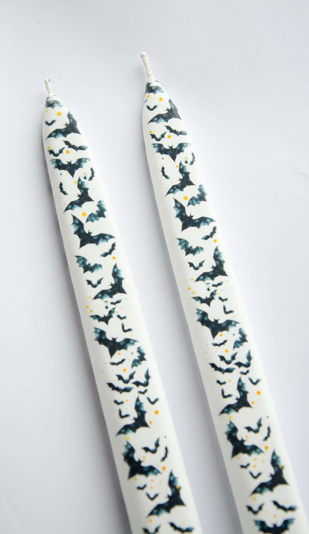 Flying Bats - Set of 2 Taper Candles