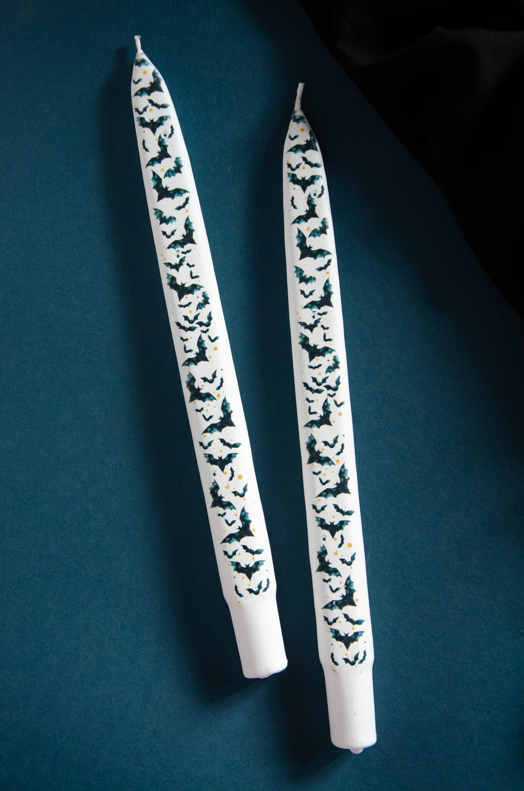 Flying Bats - Set of 2 Taper Candles