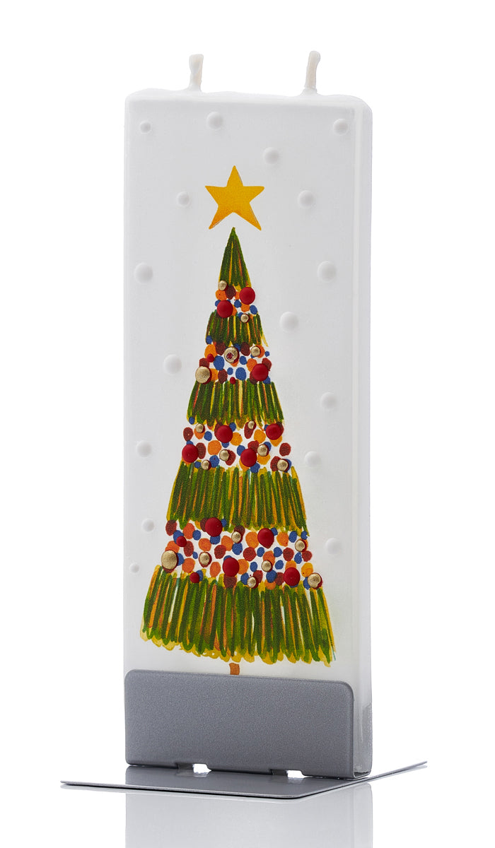Decorated Christmas Tree with Star