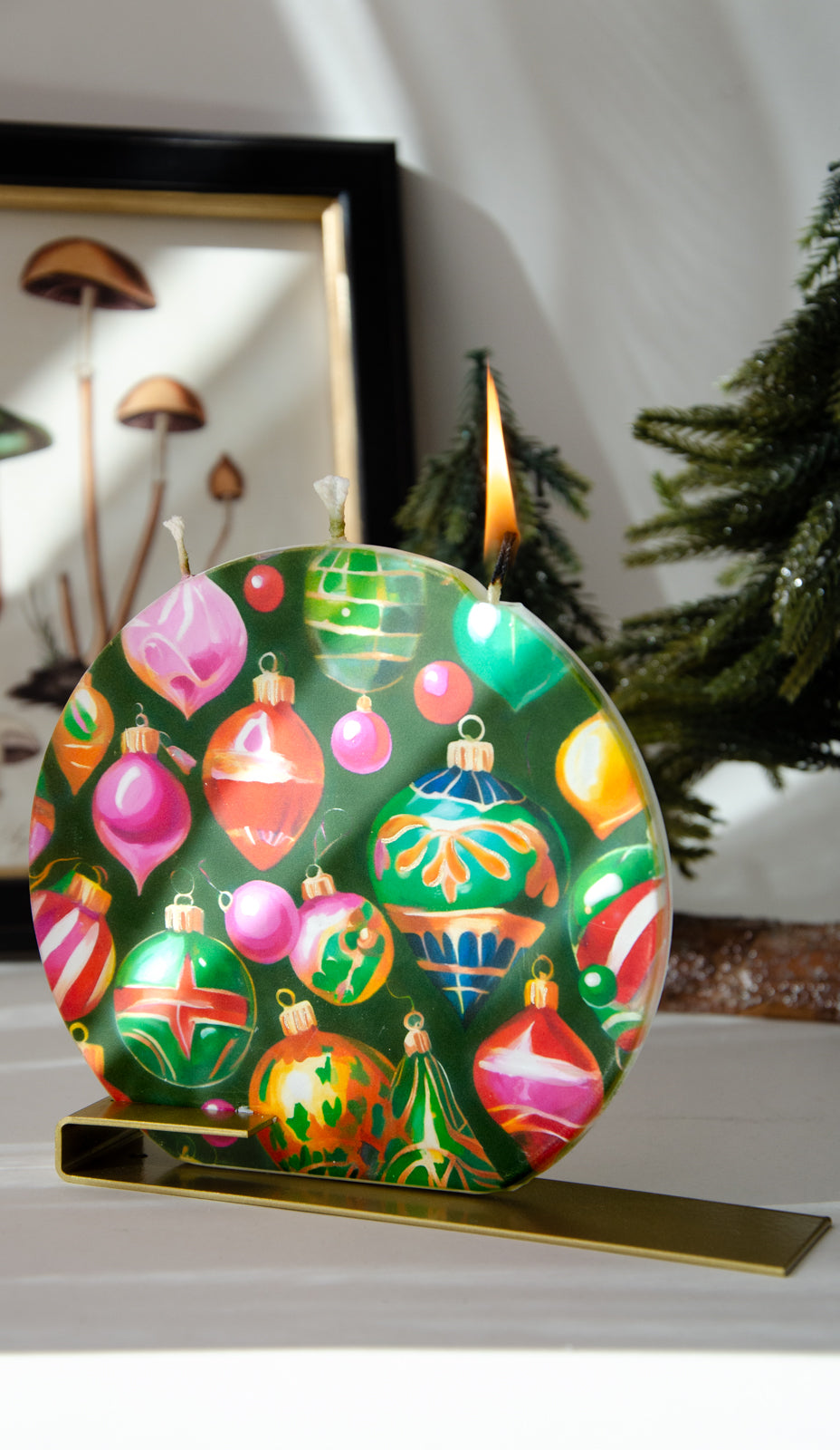 Colorful Painted Ornaments