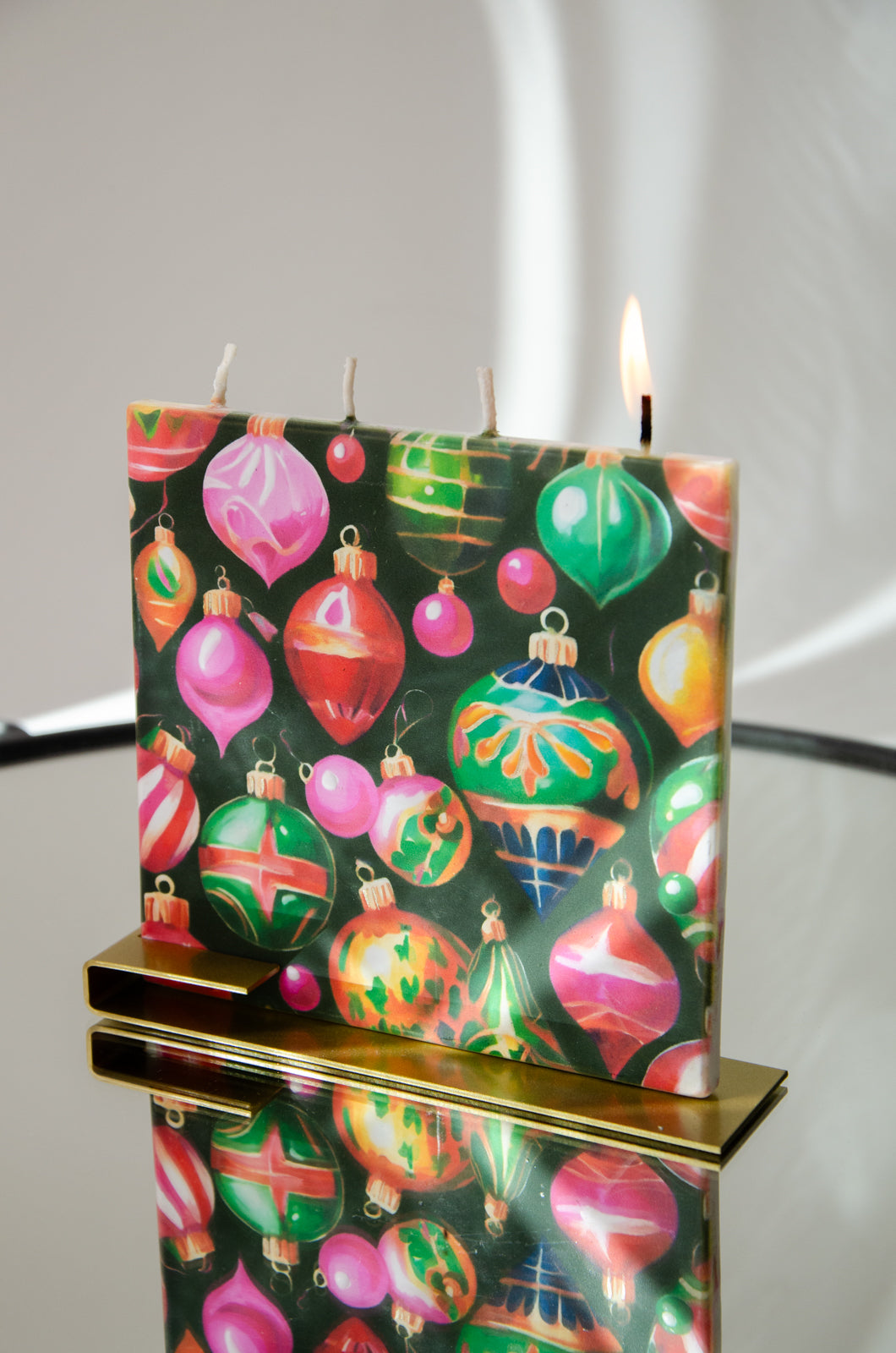 Colorful Painted Ornaments