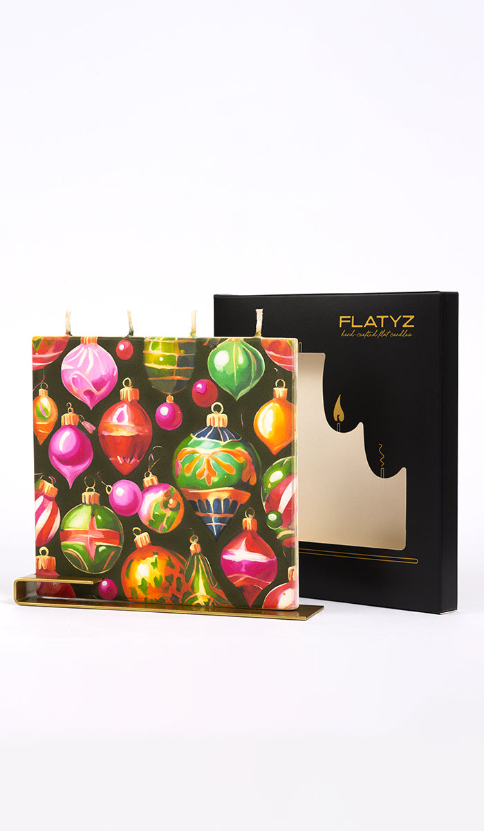 Colorful Painted Ornaments