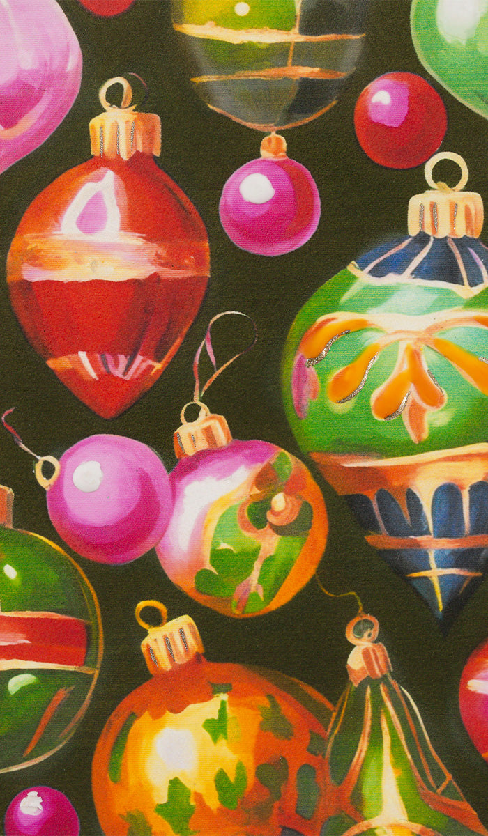 Colorful Painted Ornaments