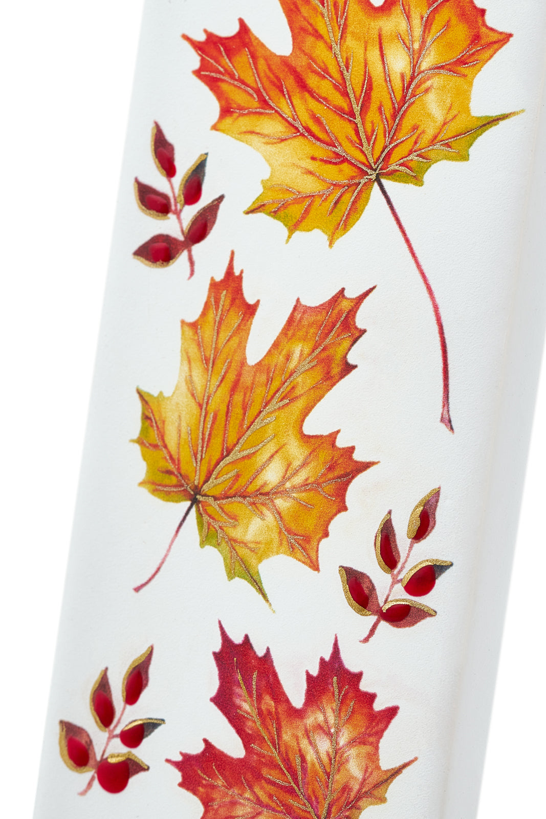 Fall Leaves Candle