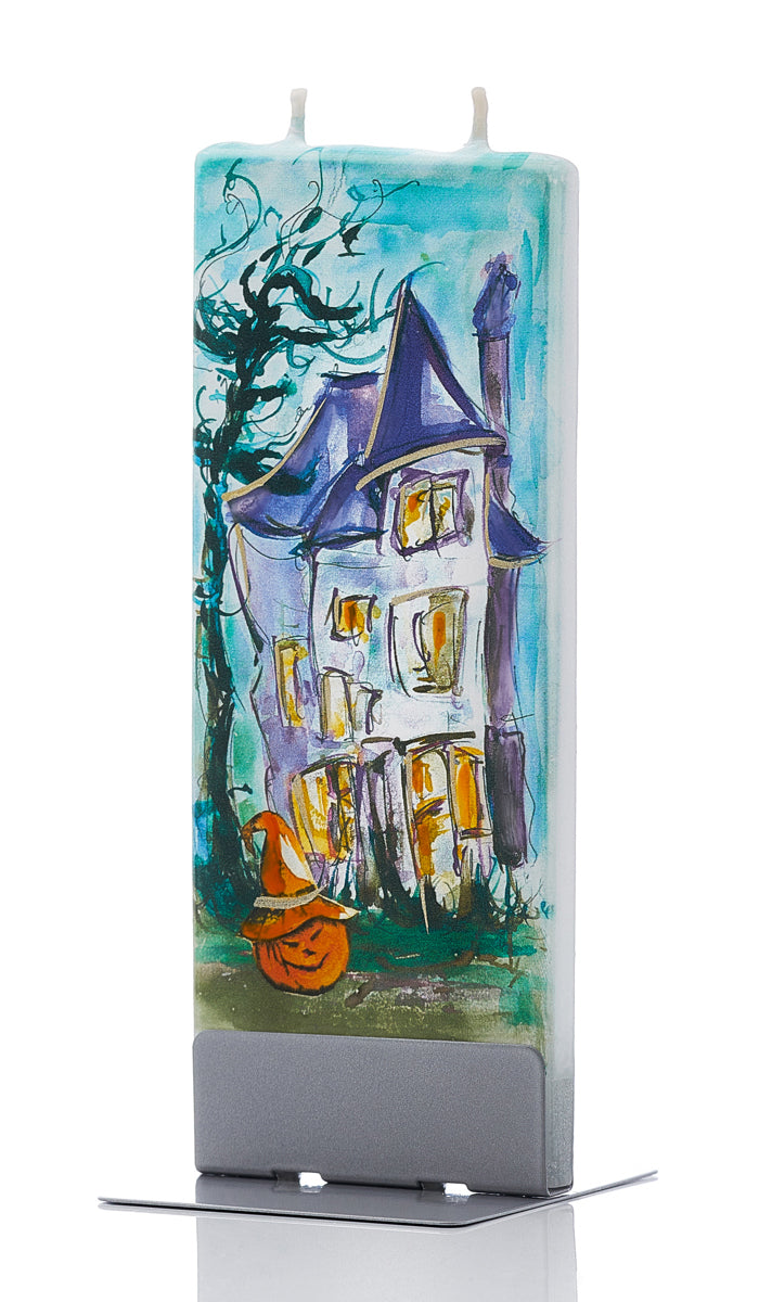 Haunted House With Jack-O'-lantern